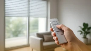 Motorized blinds in a smart home