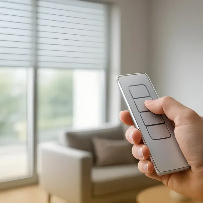 Motorized blinds in a smart home