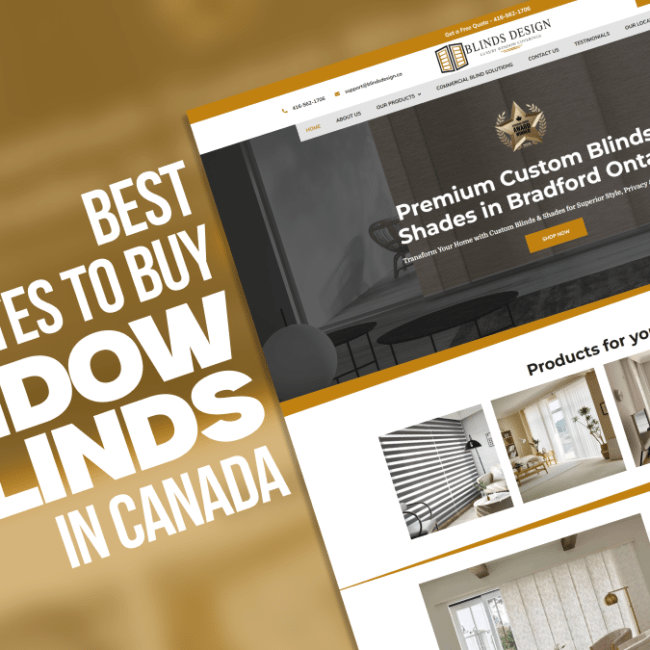 Best Websites to Buy Window Blinds in Canada in 2026